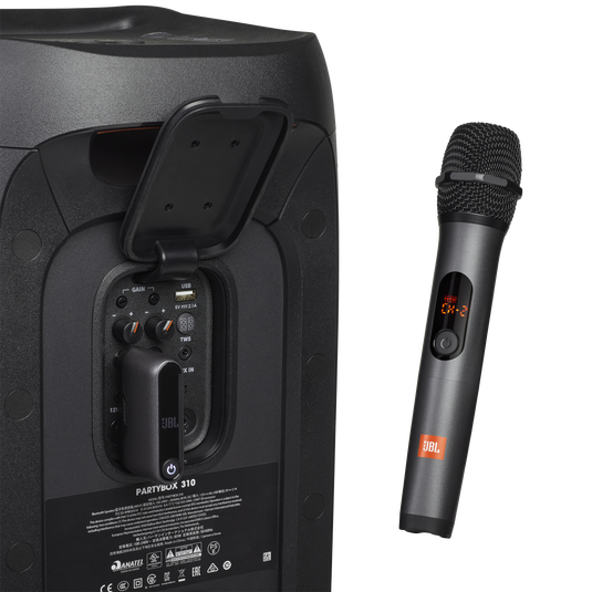 JBL Wireless Microphone Set - Black - Wireless two microphone system - Detailshot 1 image number null