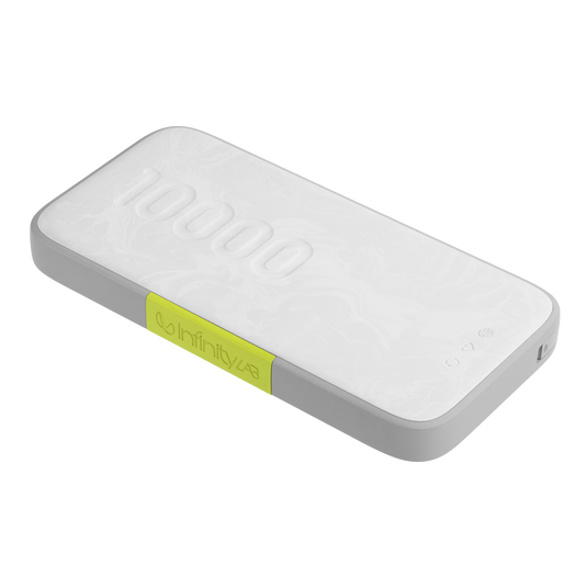 InstantGo 10000 Built-in USB-C Cable - White - 30W PD ultra-fast charging power bank - Detailshot 2 image number null