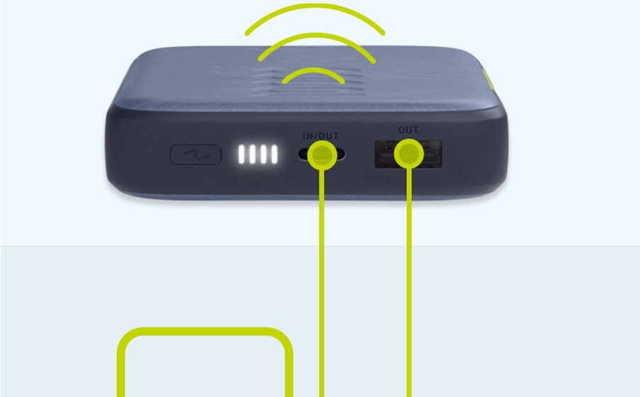 InstantGo 10000 Wireless Laad drie apparaten tegelijkertijd op - Image