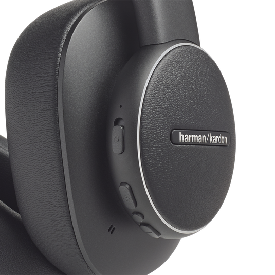 Harman Kardon FLY ANC - Black - Wireless Over-Ear NC Headphones - Detailshot 1 image number null