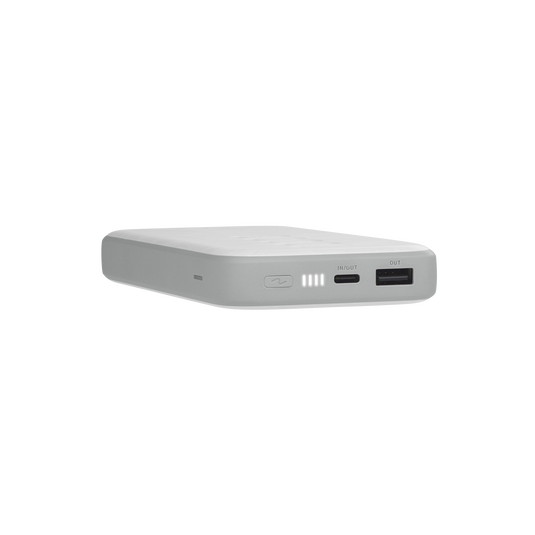 InstantGo 10000 Wireless - White - 30W PD ultra-fast charging power bank with wireless charging - Detailshot 1 image number null
