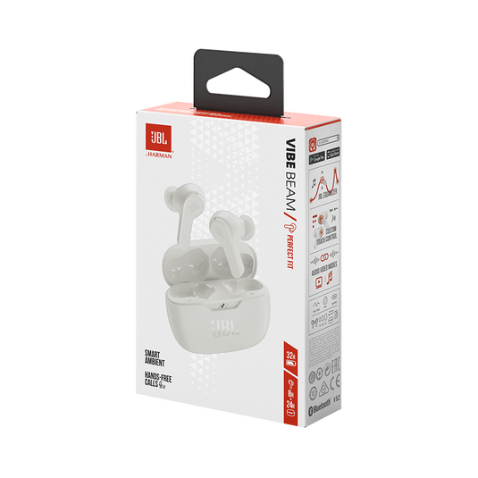 JBL Wave Beam - White - True wireless earbuds - Detailshot 15 image number null