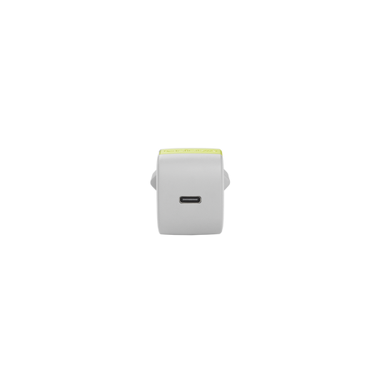 InstantCharger 20W 1 USB - White - Compact USB-C PD charger - Back image number null