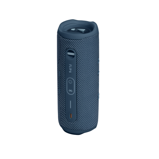 JBL Flip 6 - Blue - Portable Waterproof Speaker - Back image number null
