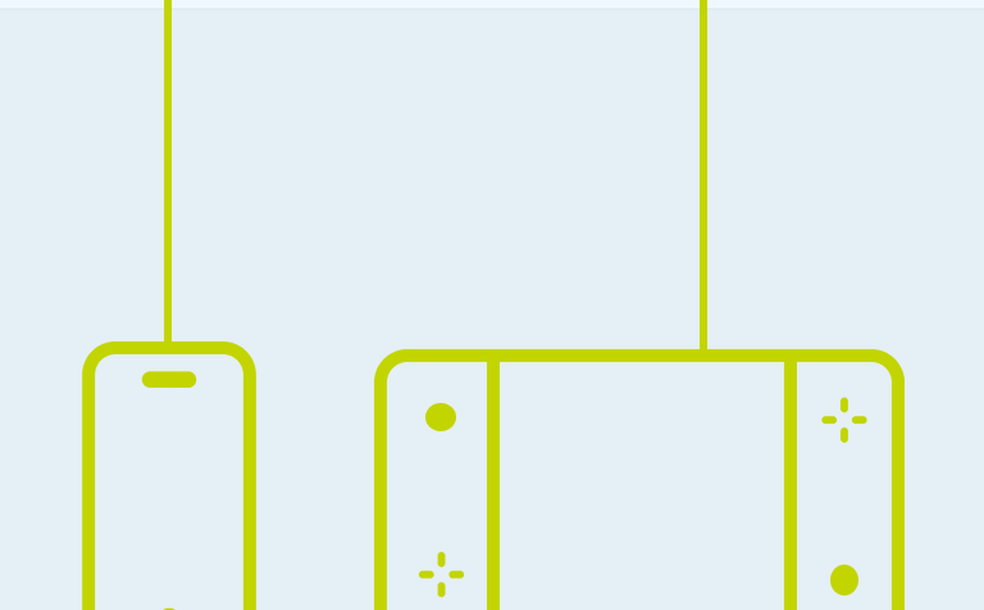 InstantGo 10000 Built-in Lightning Cable Recharge simultanée de deux appareils - Image