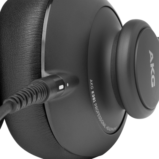 K361 - Black - Over-ear, closed-back, foldable studio headphones  - Detailshot 5 image number null