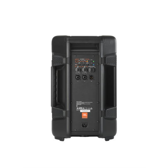 JBL IRX108BT - Black - Powered 8” Portable Speaker with Bluetooth® - Back image number null