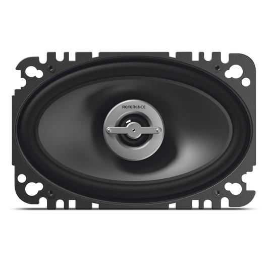 Reference 6402cfx - Black - A 4" x 6", custom-fit, two-way, high-fidelity coaxial speaker with true 4-ohm technology - Front image number null