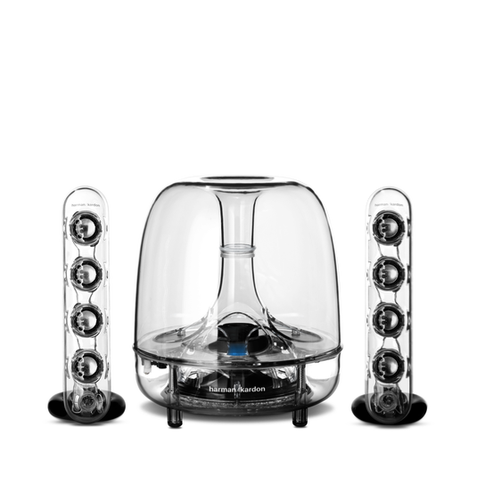 SoundSticks Wireless - Clear - Three-piece wireless speaker system with Bluetooth - Hero image number null