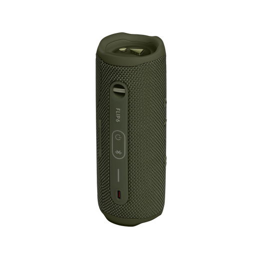 JBL Flip 6 - Green - Portable Waterproof Speaker - Back image number null