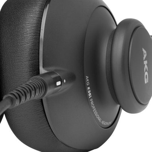K361 - Black - Over-ear, closed-back, foldable studio headphones  - Detailshot 5 image number null
