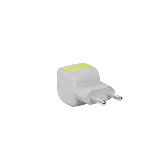 InstantCharger 20W 1 USB - White - Compact USB-C PD charger - Detailshot 2 image number null