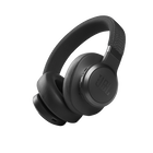 JBL Live 660NC - Black - Wireless over-ear NC headphones - Hero