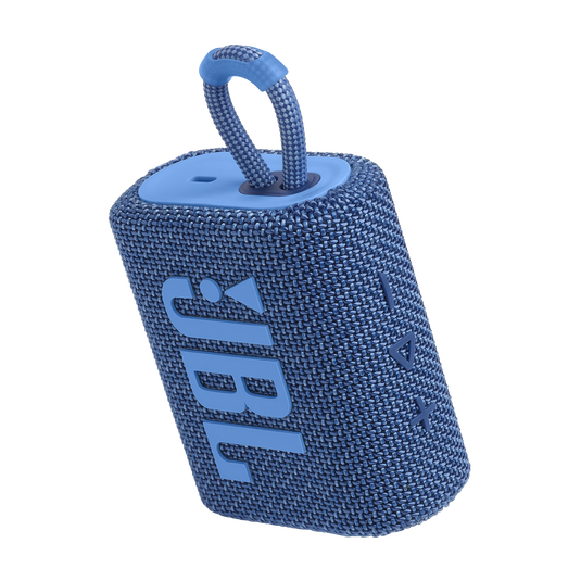 JBL Go 3 Eco - Blue - Ultra-portable Waterproof Speaker - Detailshot 2 image number null