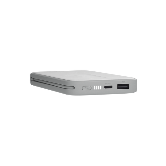 InstantGo 10000 Built-in USB-C Cable - White - 30W PD ultra-fast charging power bank - Detailshot 1 image number null