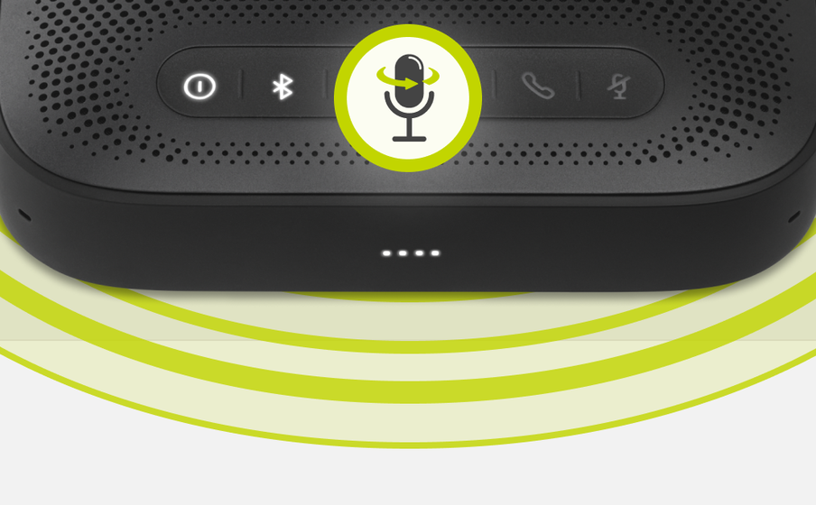 ClearCall Technologie de microphone 360° - Image