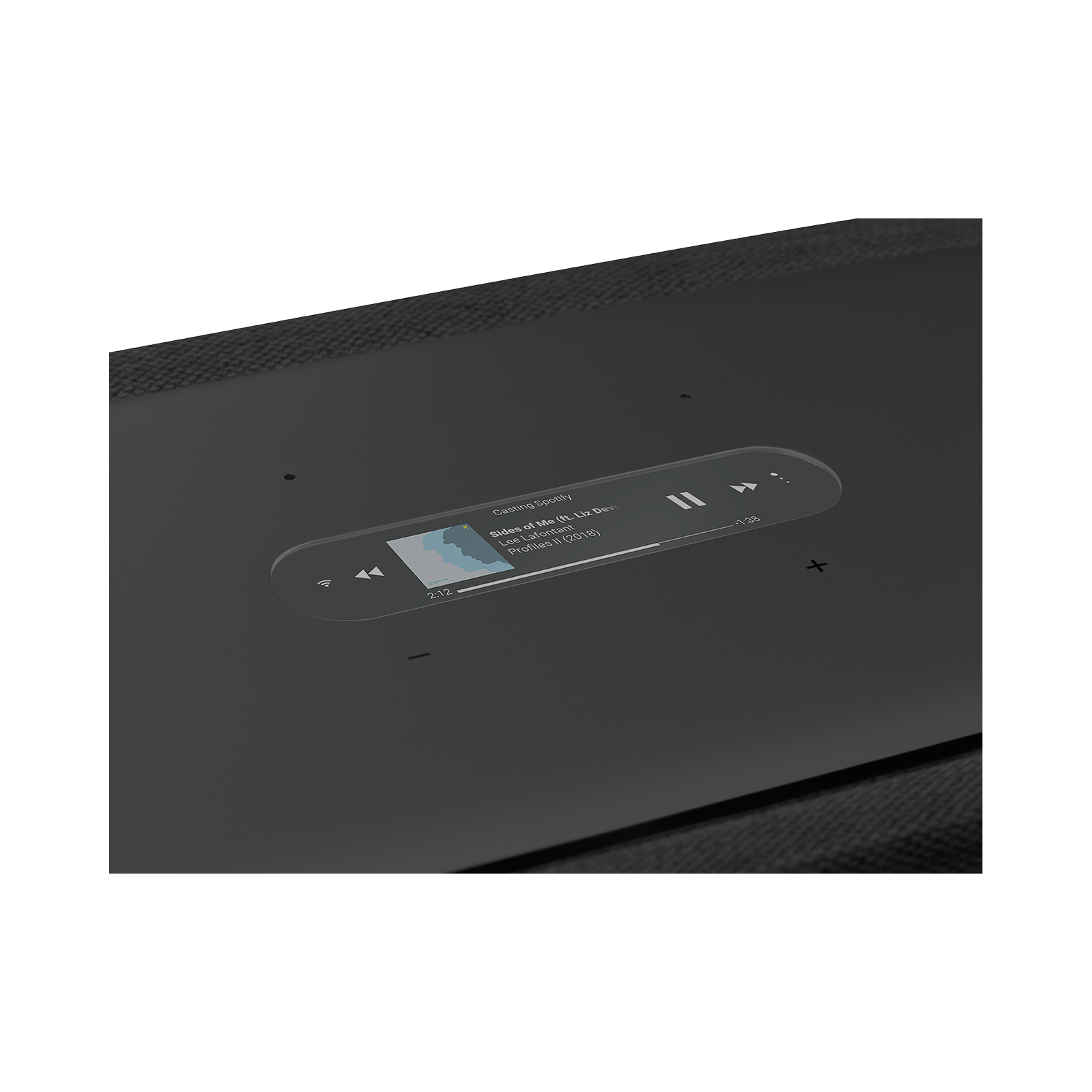 Harman Kardon Citation 500 - Black - Large Tabletop Smart Home Loudspeaker System - Detailshot 1