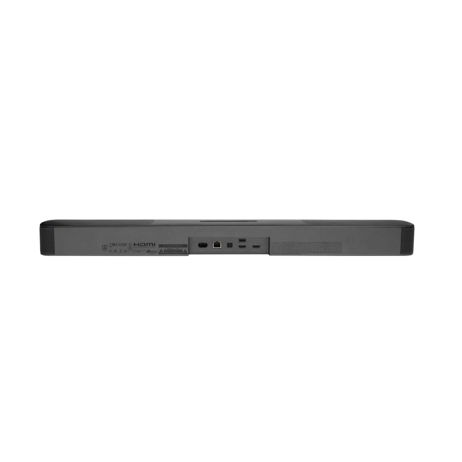 Bar 5.0 MultiBeam - Grey - 5.0 channel soundbar with MultiBeam™ technology and Virtual Dolby Atmos® - Back
